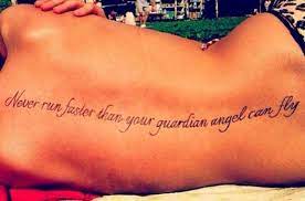 These angel quotes will inspire you to become the best version of yourself. Top 50 Tattoo Quotes You Ll Want In 2020 Tatring
