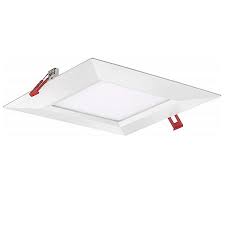 This guide will help you become aware of browse a wide selection of recessed lighting trims from the leaders in recessed lighting at westside wholesale. Wafer 8 Inch Square Smooth Led Recessed Trim By Lithonia Lighting At Lumens Com
