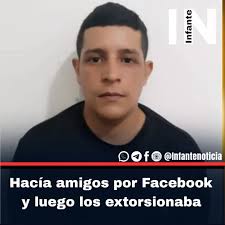 Hacía amigos por Facebook y luego los extorsionaba Funcionarios del Cuerpo  de Investigaciones Científicas, Penales y Criminalísticas (Cicpc) lograron  la captura de Robert Leonardo Terán Squeo, de 29 años, acusado de múltiples
