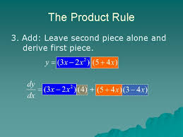 The product rule tells us how to differentiate the product of two functions The Product Rule Complete The Warmup On Your