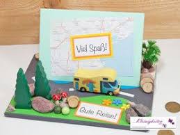 Geldgeschenk Wohnmobil Reise Gutschein Gutschein Geschenke Geschenke Geschenke Basteln