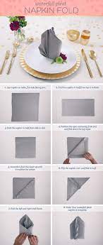 All of the folds shown below can be performed on any of the cotton and linen dinner napkins that we sell. Easy Napkin Folding Techniques That Will Impress Ftd Com
