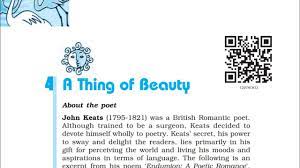 A Thing Of Beauty Flamingo Line By Line Explanation In Hindi Cbse Class 12 English Youtube