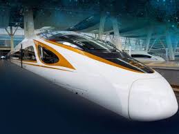 Sejumlah kereta mass rapid transit (mrt) terparkir di depo mrt lebak bulus, jakarta, senin (20/4/2020). Teknologi Canggih Kereta Api Peluru