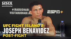 Joseph is married to ufc reporter megan olivi. Ufc Fight Island 2 Joseph Benavidez Post Fight Press Conference Mma Fighting Youtube