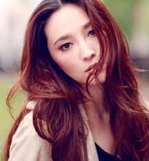 I have seen so many asian girls with it and have no idea how they get it! The Best Hair Colors For Asians Hair Color Asian Red Brown Hair Hair Color Orange