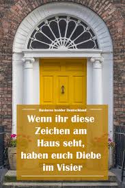 Wenn Ihr Diese Zeichen Am Haus Seht Haben Euch Diebe Im Visier Dieb Gut Zu Wissen Tisch Eindecken