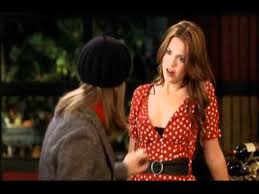 Because I Said So Mandy Moore S Polk A Dot Dress She Wears Cute Bright Peek A Boo Vintage Slips Through Th Mandy Moore Female Entrepreneur Shopping Outfit