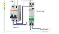 Como Conectar Contactor Bipolar Esquemas Electricos Esquemas Electricos Diagrama De Instalacion Electrica Proyectos Electricos