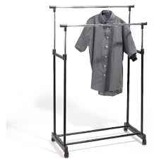 Portant Vetements Double Noir Gifi 363018x Porte Manteaux Porte Manteau Mural Pateres Murale