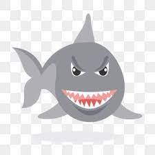Shark Gray Grey Shark Big Shark Shark Clipart Cartoon Cartoon Shark Png And Vector With Transparent Background For Free Download In 2021 Big Shark Sharks Scary Cartoons Vector