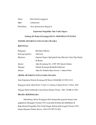 Maybe you would like to learn more about one of these? Doc Ktun Tentang Sk Menteri Keuangan Ri No 496 Kmk 01 Up 92 2014 Hukum Administrasi Negara Dewi Kunthi Academia Edu