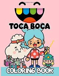 Free printable coloring pages of cartoons, nature, animals, bible and many more. Toca Boca Coloring Book Premium Toca Boca Coloring Books For Adults And Kids Moss Noel 9798665410777 Books Amazon Ca