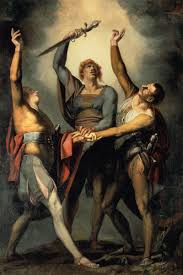 Johann Heinrich Fussli Produccion Artistica Pintura Neoclasica Oleo Sobre Lienzo