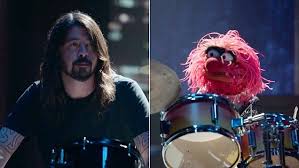 Dave Grohl Takes On Animal In Epic Drum Off On The Muppet Show The Muppet Show Dave Grohl Drums
