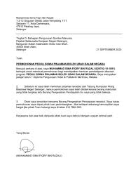 Biasiswa ini, dapat sahaja surat tawaran anda sudah boleh terus membuat permohonan. Surat Rasmi Flip Ebook Pages 1 1 Anyflip Anyflip