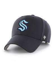 47 Seattle Kraken Mvp Adjustable Hat Navy Blue