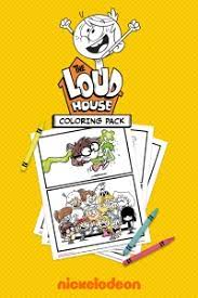 Coloring pages ideas the loud houseoring pages obsession lincoln. The Loud House Coloring Pack Nickelodeon Parents