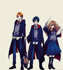 Harry Potter Anime Style Harry Potter Fan Art Harry Potter Drawings Harry Potter Anime