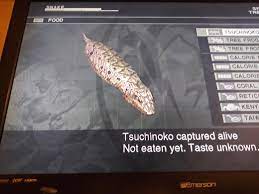 After about a year of playing and replaying MGS3 I've finally caught the  Tsuchinoko! : r/metalgearsolid