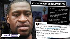 Social media, music world go dark for Black Out Tuesday