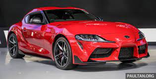 The toyota supra is ranked #8 in luxury sports cars by u.s. Giias 2019 A90 Toyota Supra Launched In Indonesia Top 3 0l Inline Six Turbo Priced Close To Rm600k Paultan Org