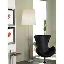 Robert Abbey Buster Floor Lamp With Fondine Shade 80790 Lamps Plus Floor Lamp Lamp Nickel Floor Lamp
