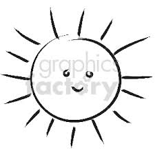 Printable black and white sun. Black And White Tattoo Sunshine Vector Clipart Commercial Use Gif Jpg Png Eps Svg Ai Pdf Clipart 413314 Graphics Factory