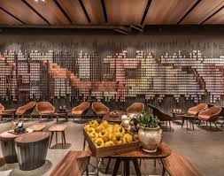 Starbucks First Reserve Opens With Italian Princi Bakery Starbucks Reserve Starbucks Interior Starbucks