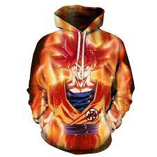 Dragon ball z fans, you're in for a sweet treat—but no, before you ask us, we're not saying this is the luckiest day of your life. Dragon Ball Super Goku 3d Hoodies 9thwaveapprel Anime Hoodie Goku Super Saiyan God Dragon Ball Z