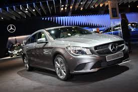 Mercedes Cla Shooting Brake Showcased In Brussels