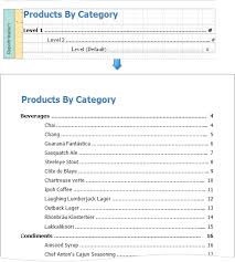 Click on table of contents and select custom table of contents…. Table Of Contents Devexpress End User Documentation