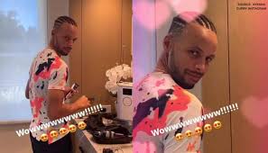 Just steph curry and me, doing roommate things. Stephen Curry Sports New Hairdo As Wife Ayesha Curry Drools Over Warriors Star