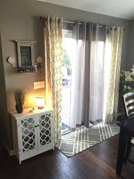 Storage Cabinet For Towels And Pool Hot Tub Chemicals Right Next To The Patio Slider Sliding Door Curtains Patio Door Slider Door Curtains Kitchen