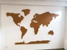 Das besondere an dieser leinwand ist. Cnc Malte Weltkarte Holz 2100 X 1393 Mm 3d Effekt Deko Wandbild 120