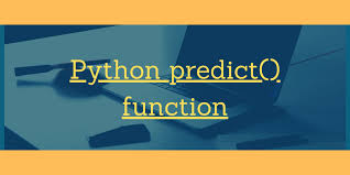 You need reliable and consistent data input. Python Predict Function All You Need To Know Askpython