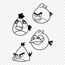 Angry Birds Para Colorear
