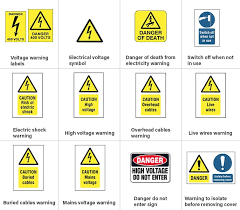 Hazard symbol warning sign computer icons safety. Electrical Safety Symbols Signs Do You Know Them