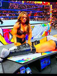 Mandy Rose nip slip Wardrobe Malfunction NXT - WWF Old School