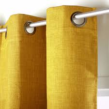 Adoptez ce rideau color� de la gamme velounight, qui occulte la lumi�re avec. Rideau Occultant Bella Notte Jaune L 140 X H 260 Cm Leroy Merlin