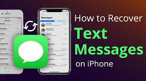 Retrieve Deleted Text Messages On Iphone Without Backup 6 Ways