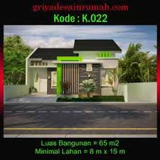 Maybe you would like to learn more about one of these? Denah Rumah 1 Lantai Type 65 Lebar 8 Meter Jasa Desain Rumah
