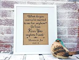 I have my picks for who i want to win (and who i think will win). Amazon Com Southern Wedding Sweet Home Alabama Quote So I Can Kiss You Anytime I Want Quote Sign Personalized Bride Groom Names Burlap Sign Print Handmade