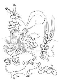 1001 Pages De Coloriage D Automne Pour Enfants Et Adultes Coloriage Automne Coloriage Foret Page De Coloriage