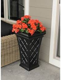 These plant containers are perfect for home, garden, patio, balcony, and office settings. Large Plastic Flower Pots Gardener S Supply