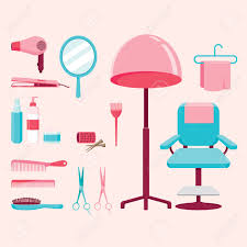 There is nothing quite as satisfying as getting your hair washed by a hairdresser—it's like they have magic hands. Haar Salon Ausrustung Set Friseur Beauty Hair Shop Zubehor Objekte Icons Lizenzfrei Nutzbare Vektorgrafiken Clip Arts Illustrationen Image 53424149