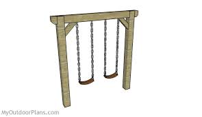 11 free diy deer stand plans. 34 Free Diy Swing Set Plans For Your Kids Fun Backyard Play Area