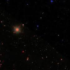 Black sky in the night. Google Sky