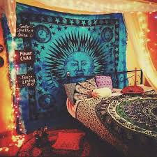Turquoise Sun Wall Tapestry Indian Tapestry Tie Dye Sun Moon Tapestries Celestial Tapestry Sun Wall Sun And Moon Tapestry Celestial Tapestry Moon Tapestry