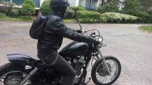 Tons of low end torque gives it a big bike sound and feel. Bobber Virago 125 Drag Pipe Sound Youtube